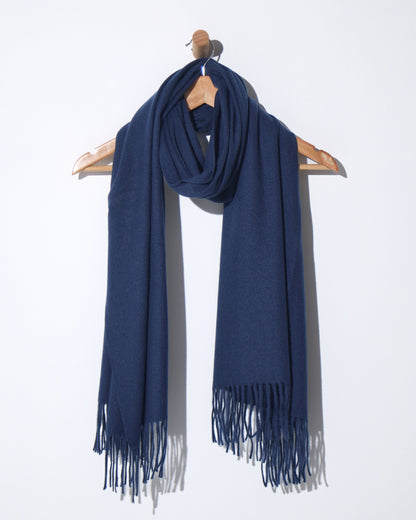 Tenby Scarf - Navy