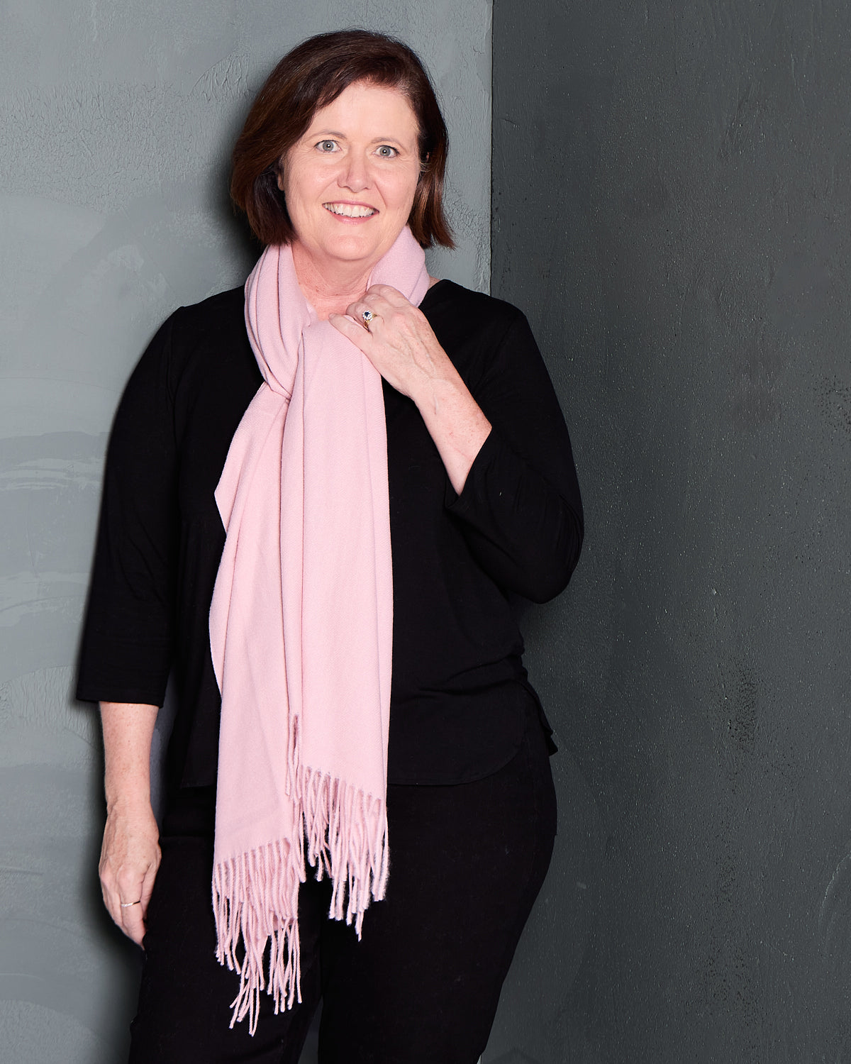 Tenby Scarf - Pink