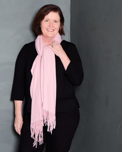 Tenby Scarf - Pink