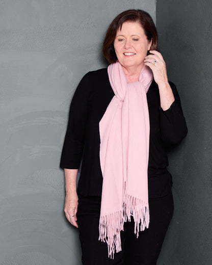 Tenby Scarf - Pink