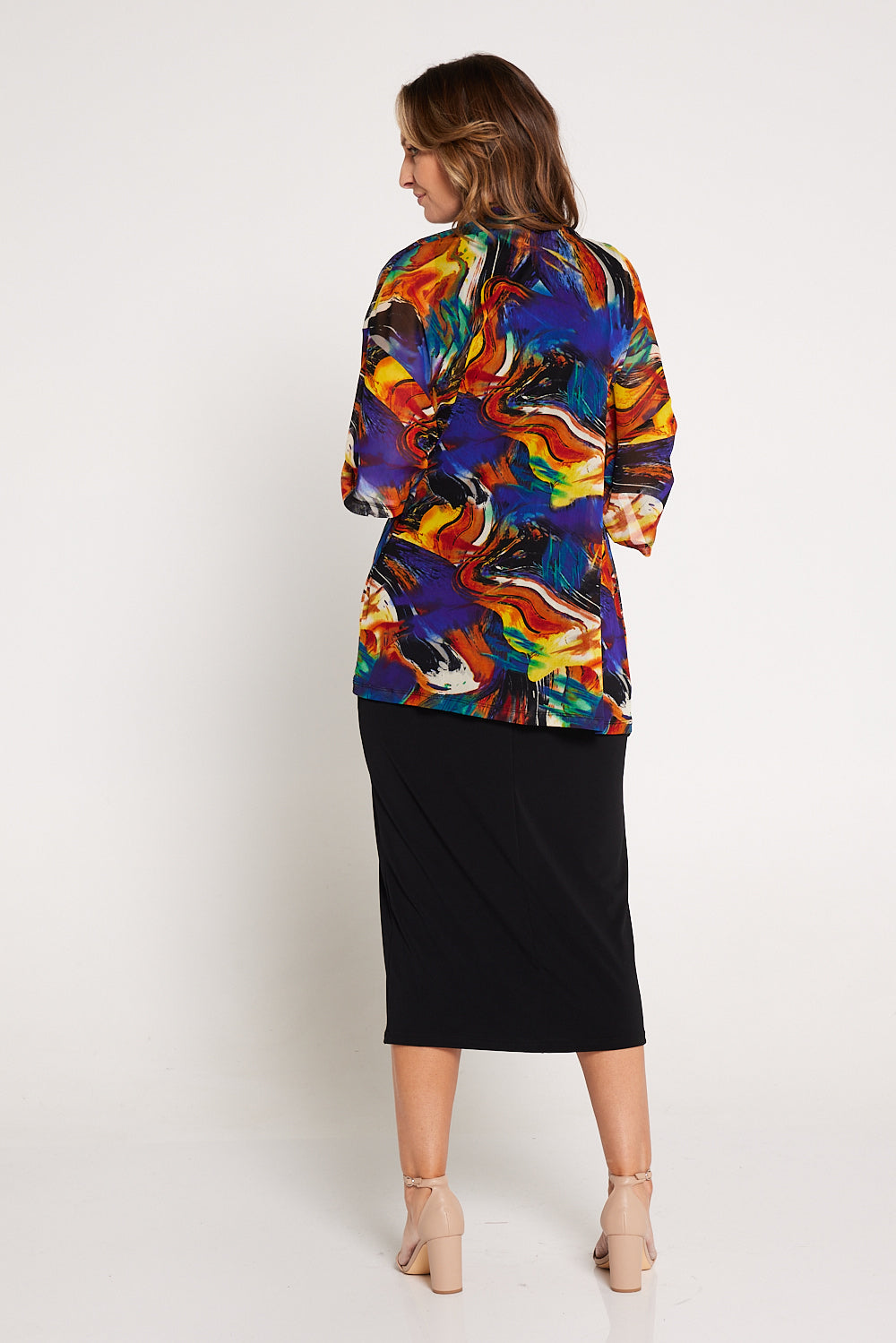 Swirl jacket clearance dress