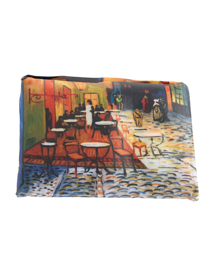 Large Reusable Shopping Bag - Cafe Culture
