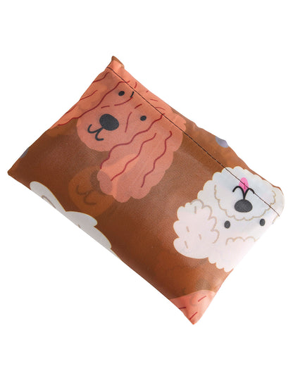 Large Reusable Shopping Bag - Puppy Parade