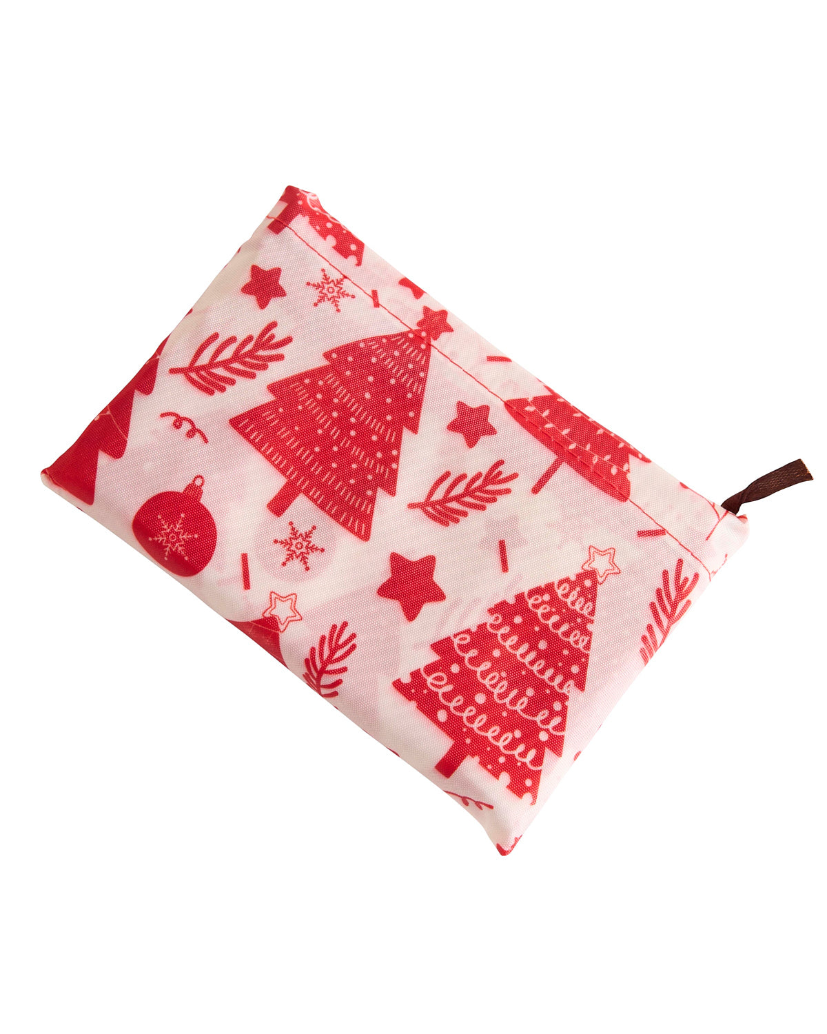 Large Reusable Shopping Bag - White Christmas