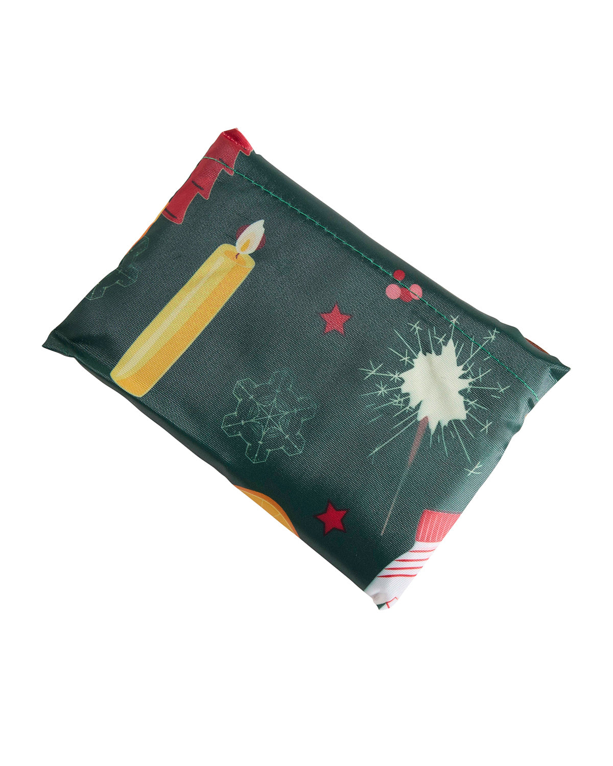 Large Reusable Shopping Bag - Holly Jolly Christmas