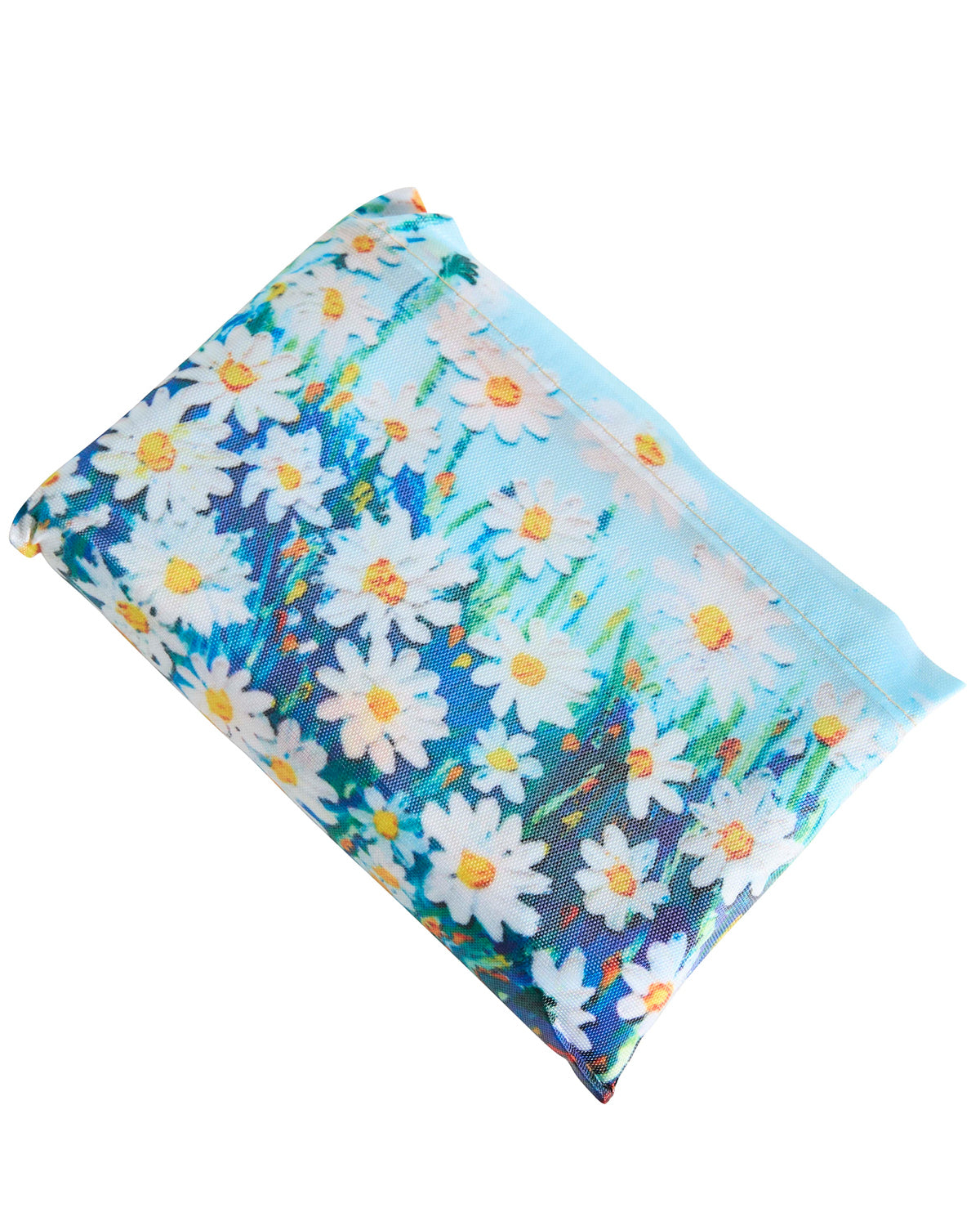 Large Reusable Shopping Bag - Daisies