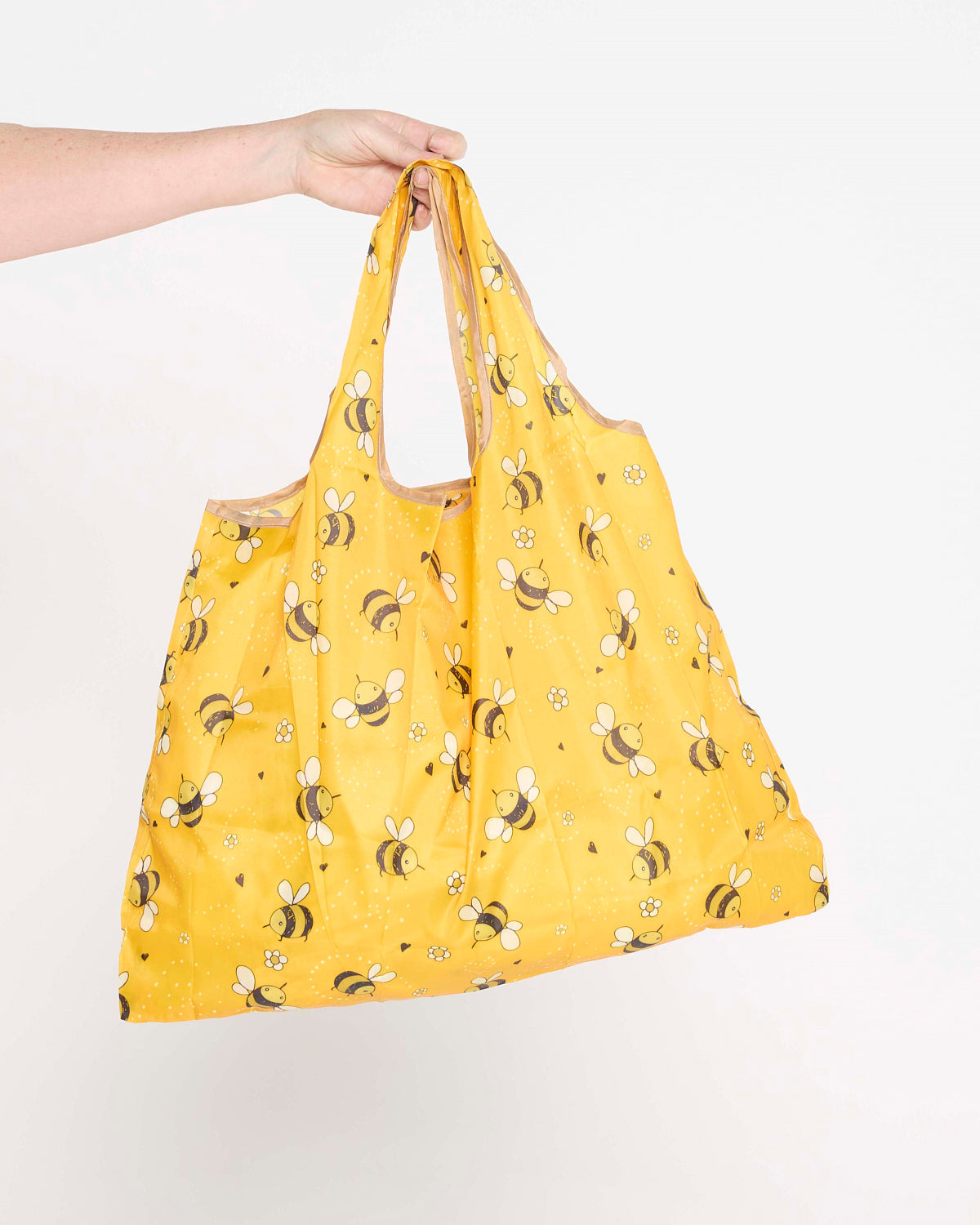 Large Reusable Shopping Bag - Busy Bees