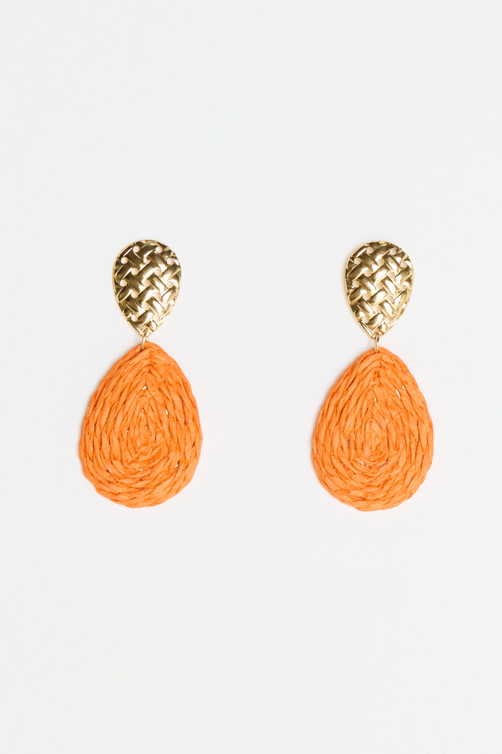 Barina Earrings - Orange