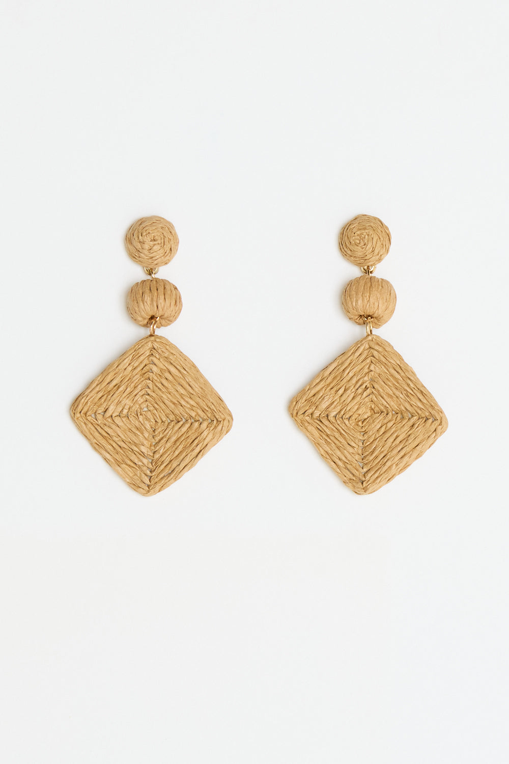 Baleen Earrings - Natural