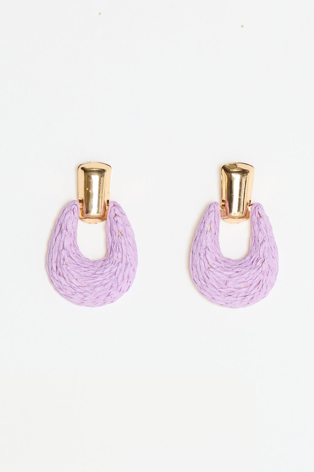 Stasia Earrings - Lilac