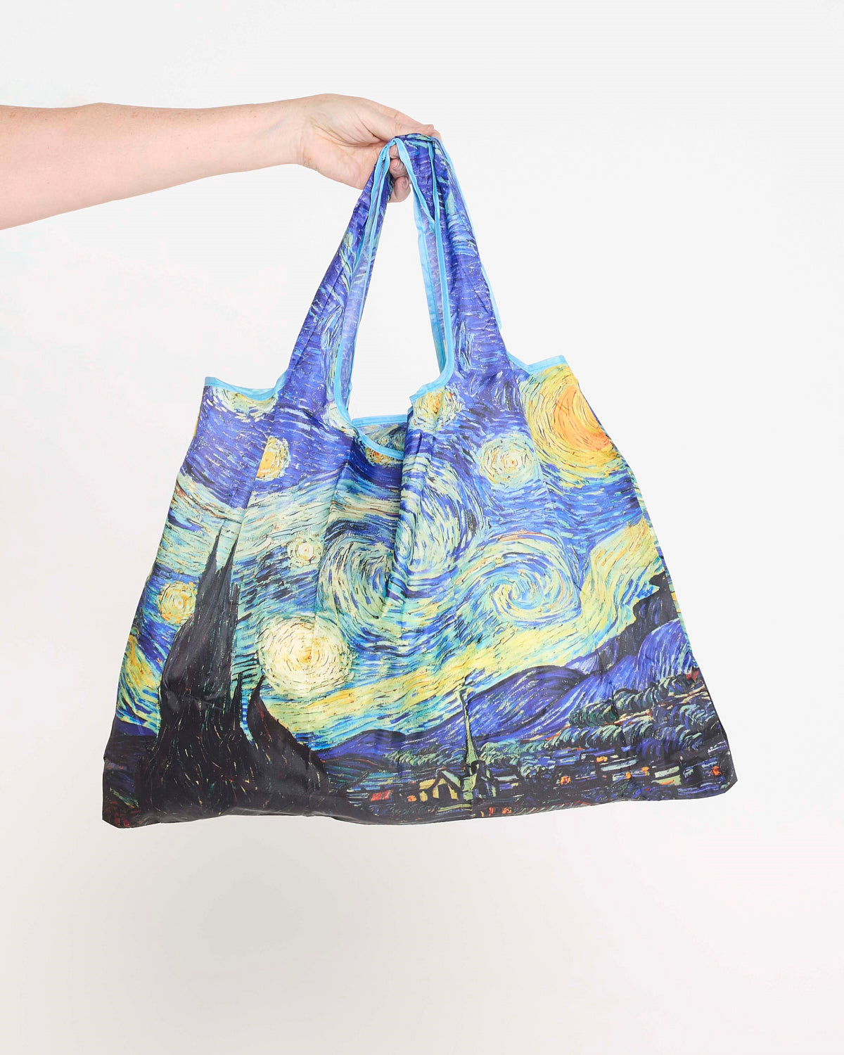 Large Reusable Shopping Bag - Starry Night