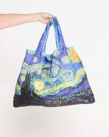 Large Reusable Shopping Bag - Starry Night