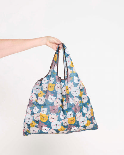 Large Reusable Shopping Bag - The Cats Whiskers