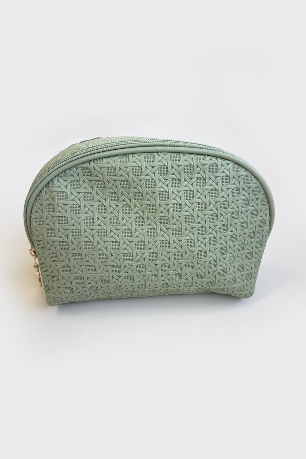 Tranquility Cosmetic Case - Sage Weave