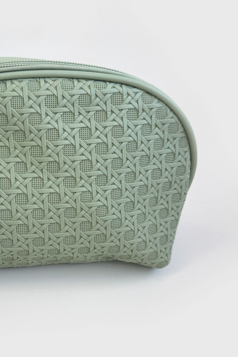 Tranquility Cosmetic Case - Sage Weave