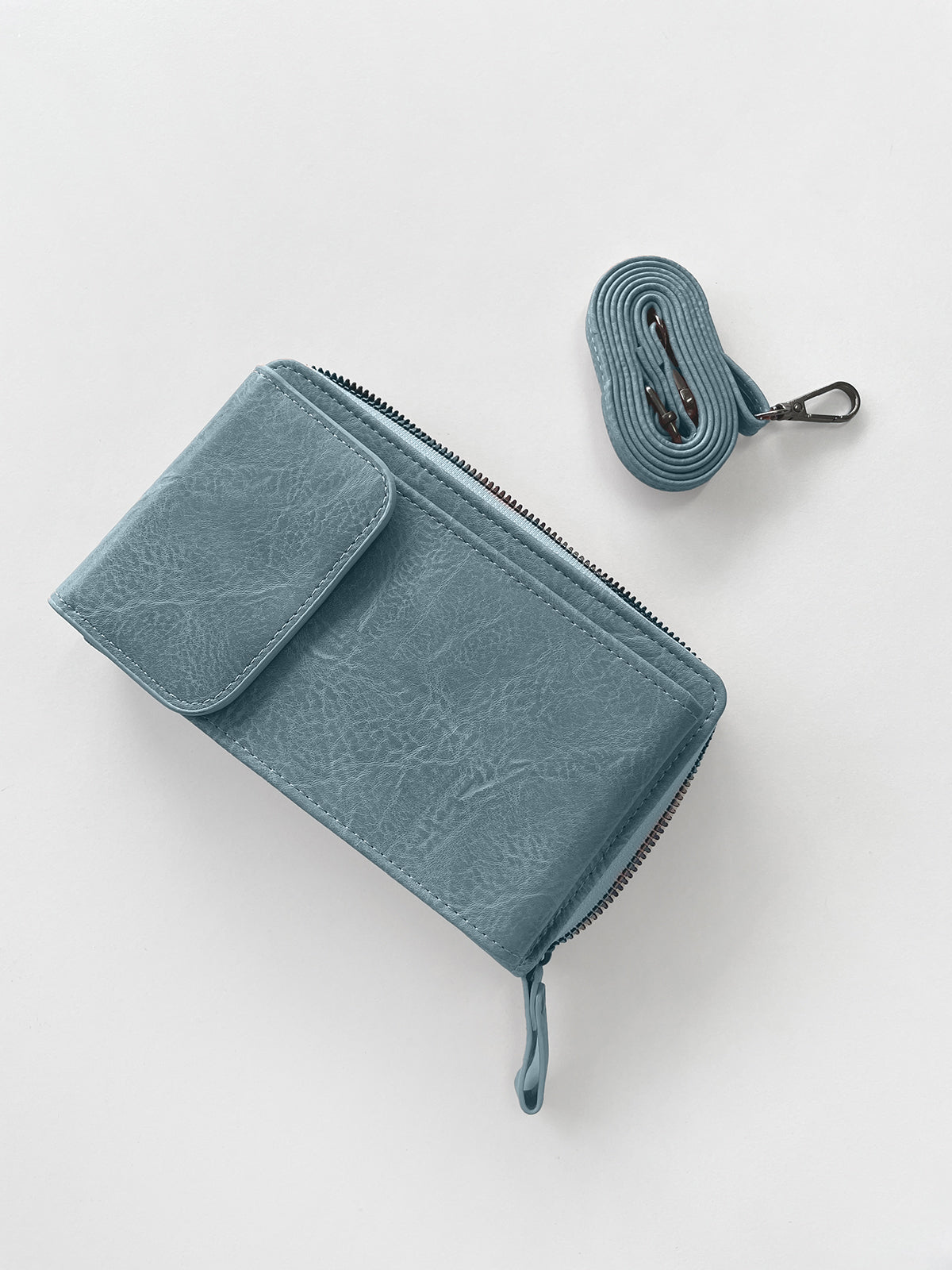 Phone Holder Purse - Blue