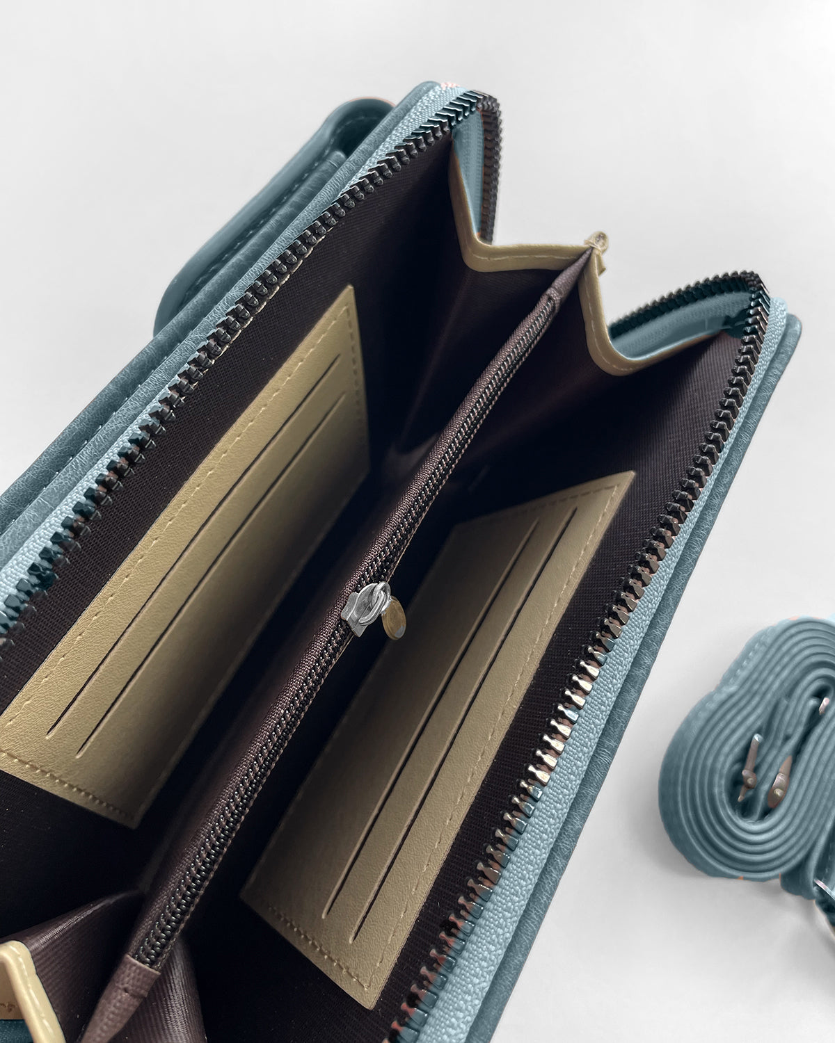 Phone Holder Purse - Blue