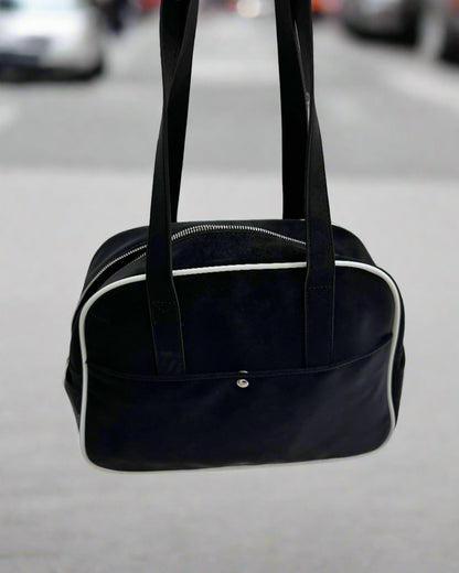 Daisy Retro Bowling Bag - Black