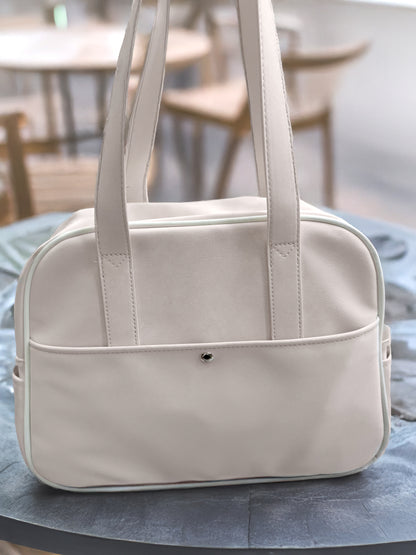 Daisy Retro Bowling Bag - Shell Pink