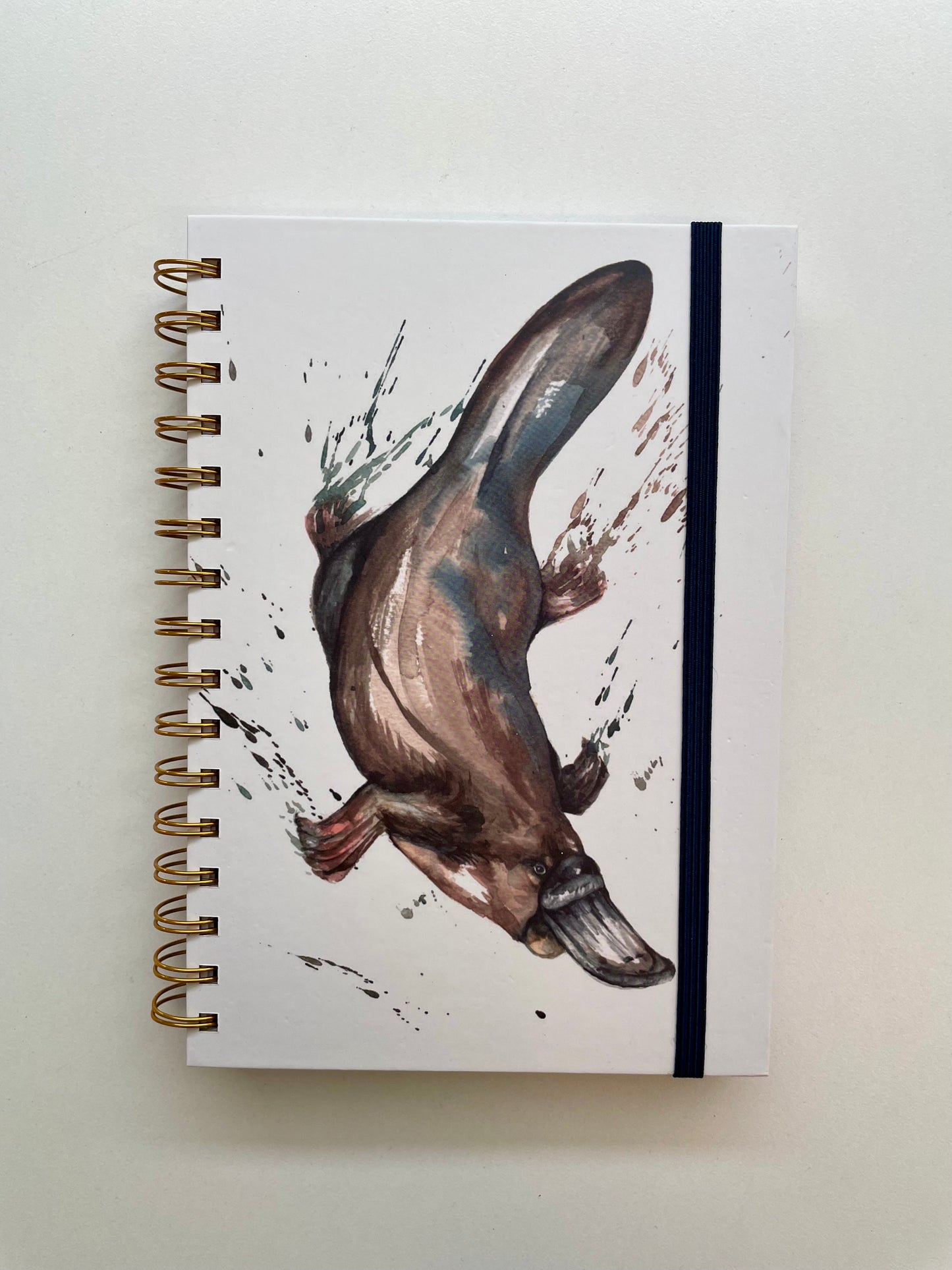 Platypus Notebook by Meg Hawkins