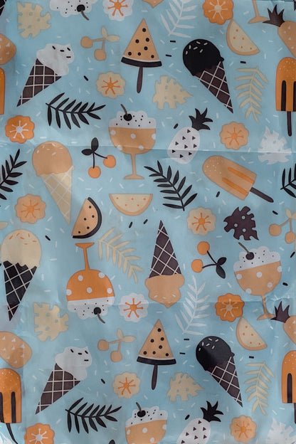 Small Reusable Shopping Bag - Ice Cream Sunday