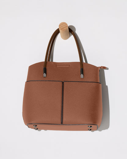 Isla Mini Tote – Brown