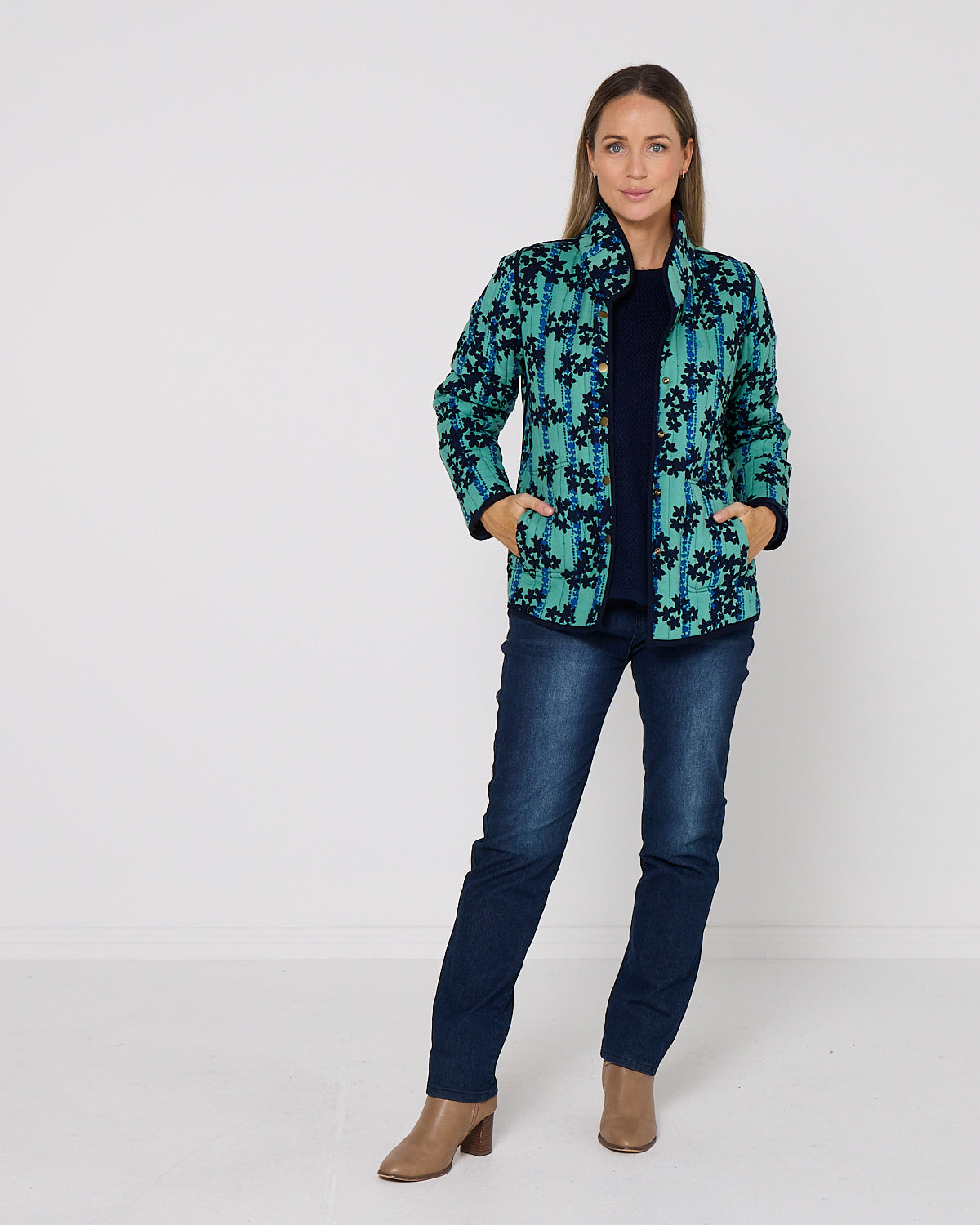 Ivanova Reversible Quilted Jacket