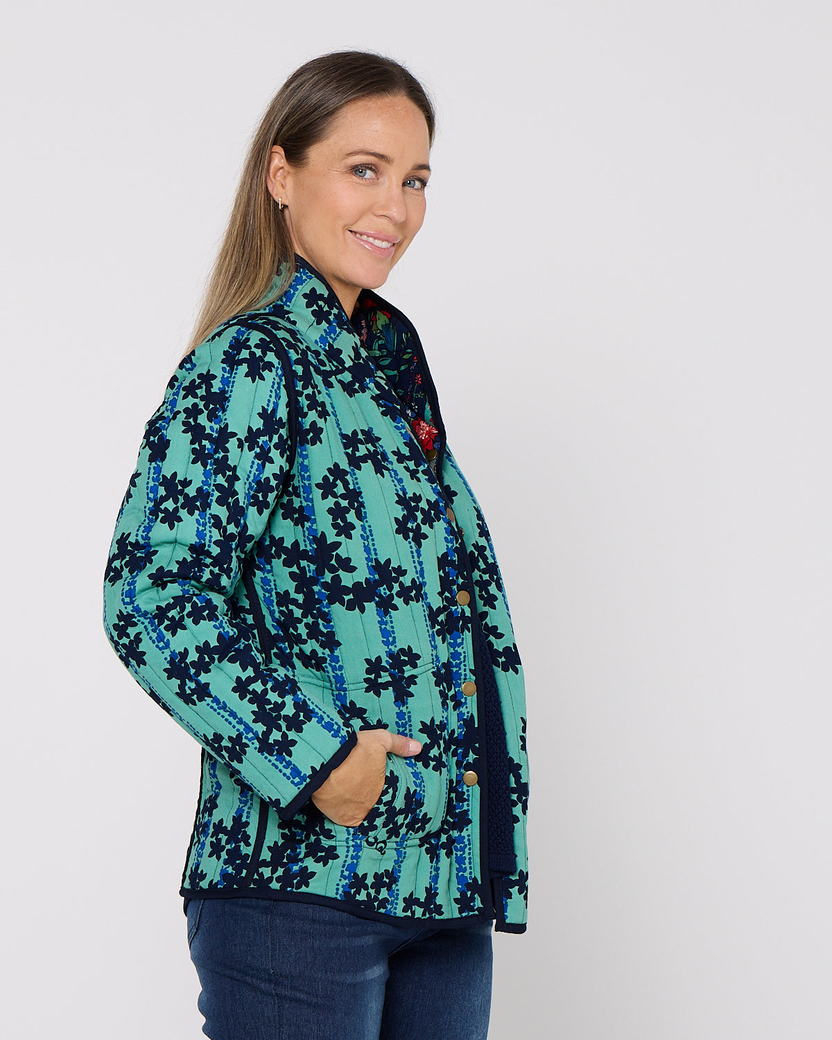 Ivanova Reversible Quilted Jacket