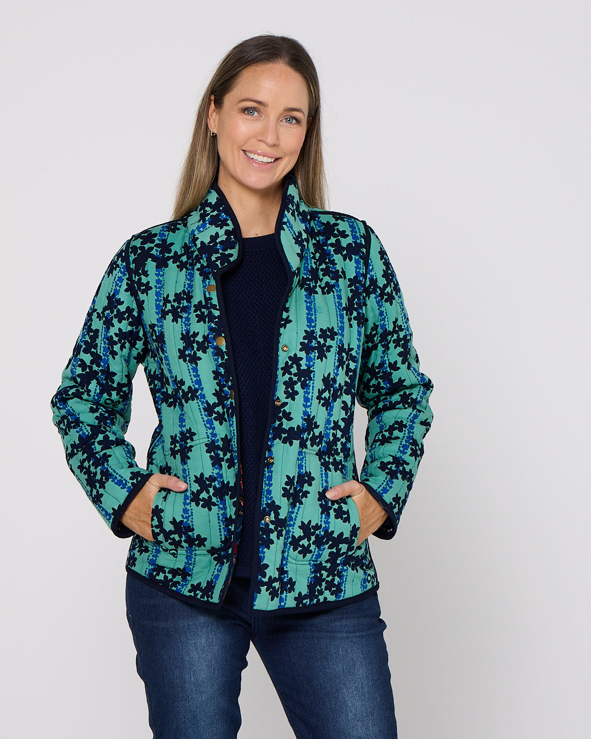 Ivanova Reversible Quilted Jacket