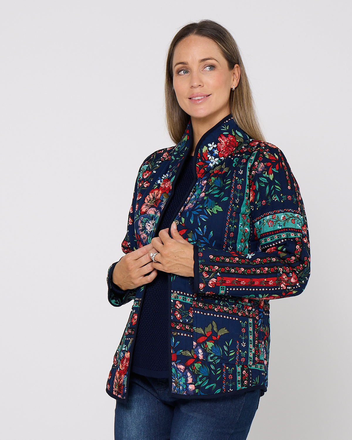 Ivanova Reversible Quilted Jacket