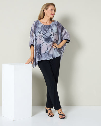 Iman Top - Silver Mist