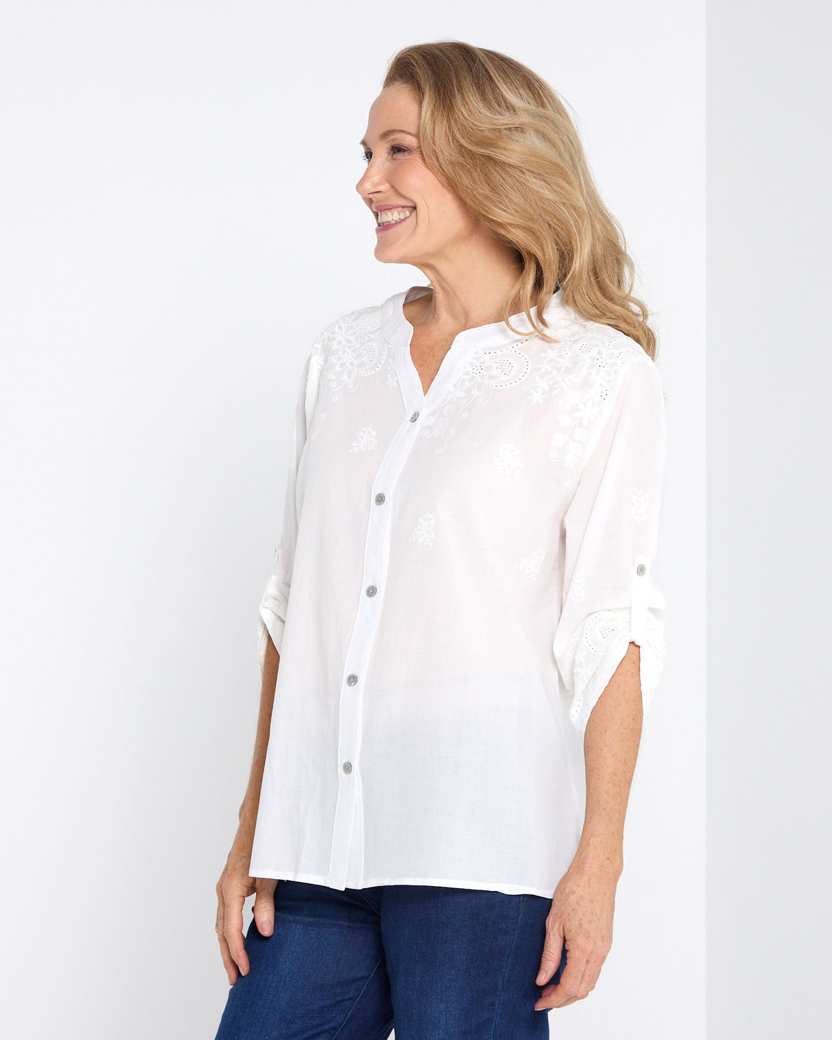 Jessie Blouse - White