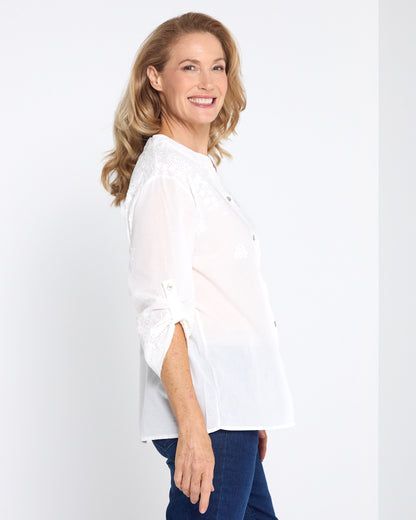 Jessie Blouse - White