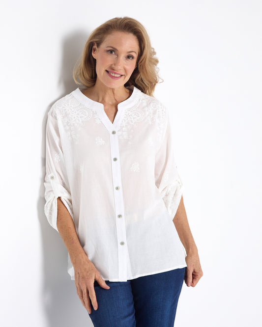Jessie Blouse - White