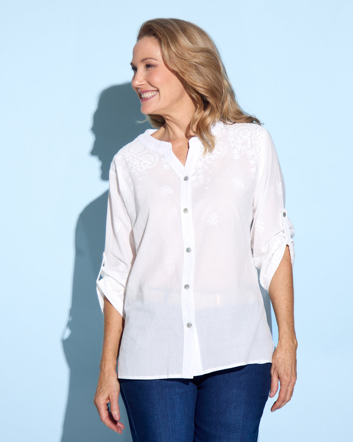 Jessie Blouse - White