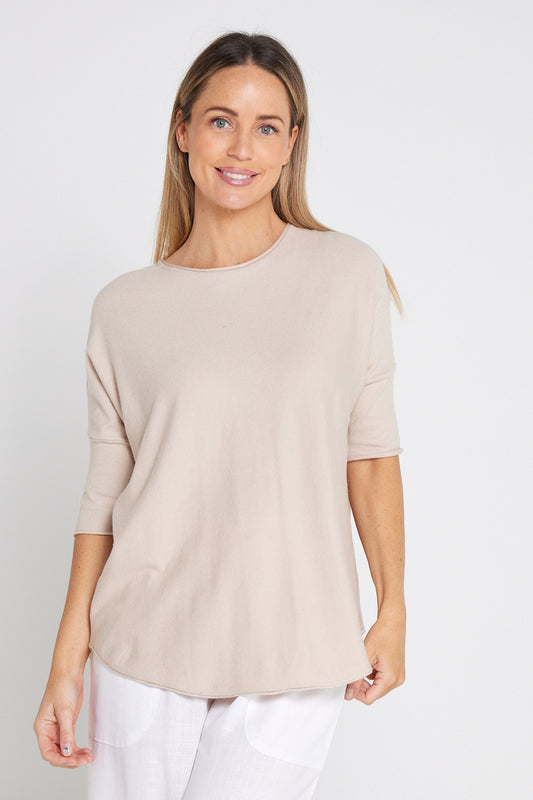 Jarrah Knit Top - Beige