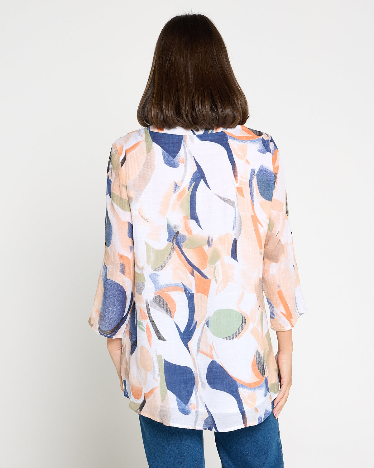 Jennifer Top - Peachy Watercolour
