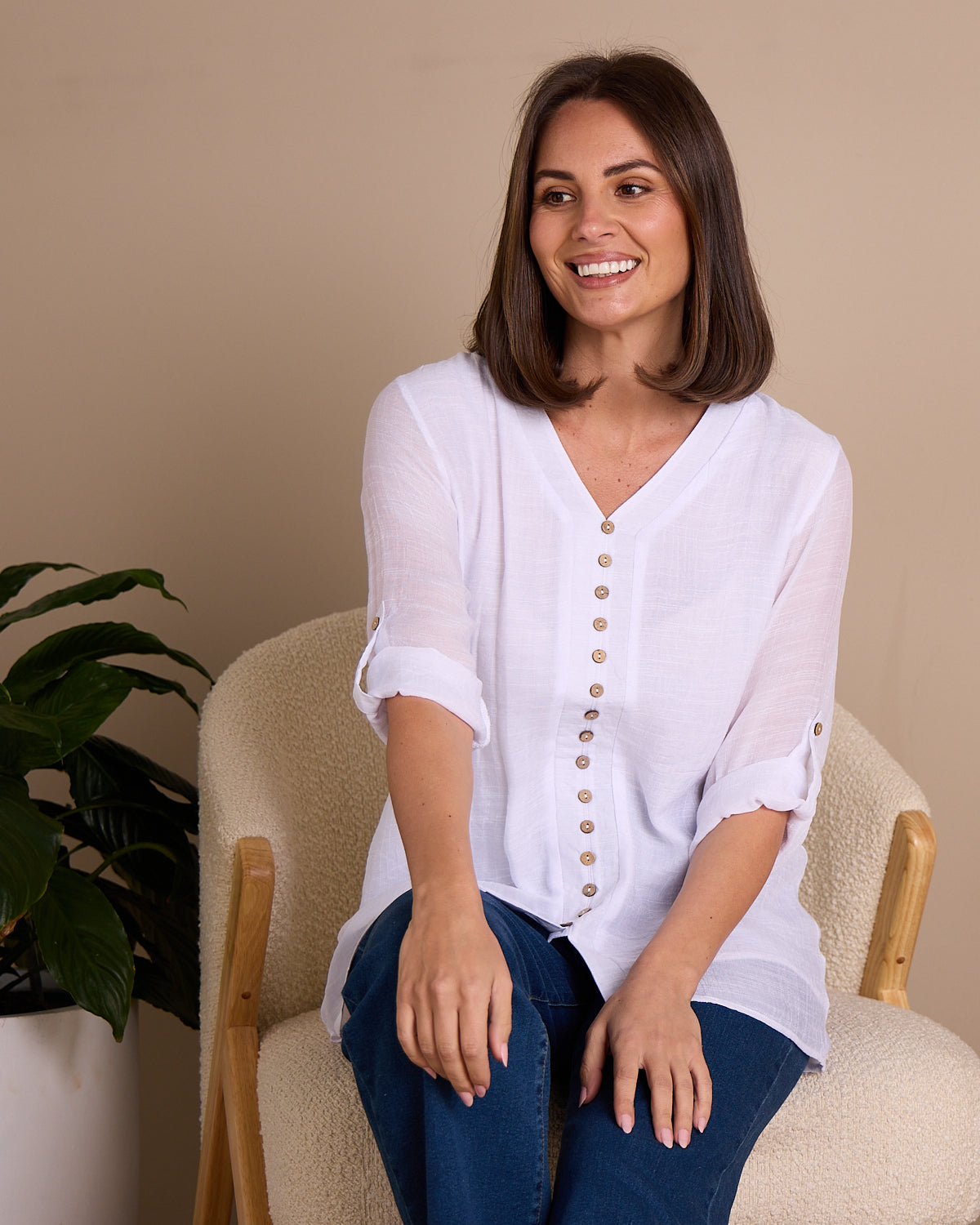 Jennifer Top - White