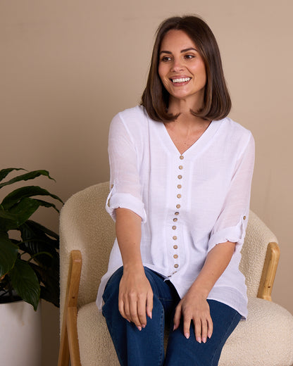 Jennifer Top - White