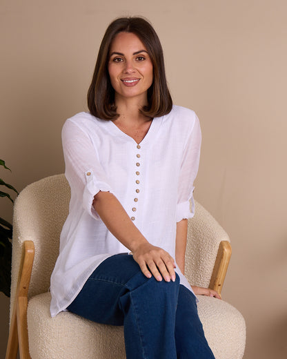 Jennifer Top - White