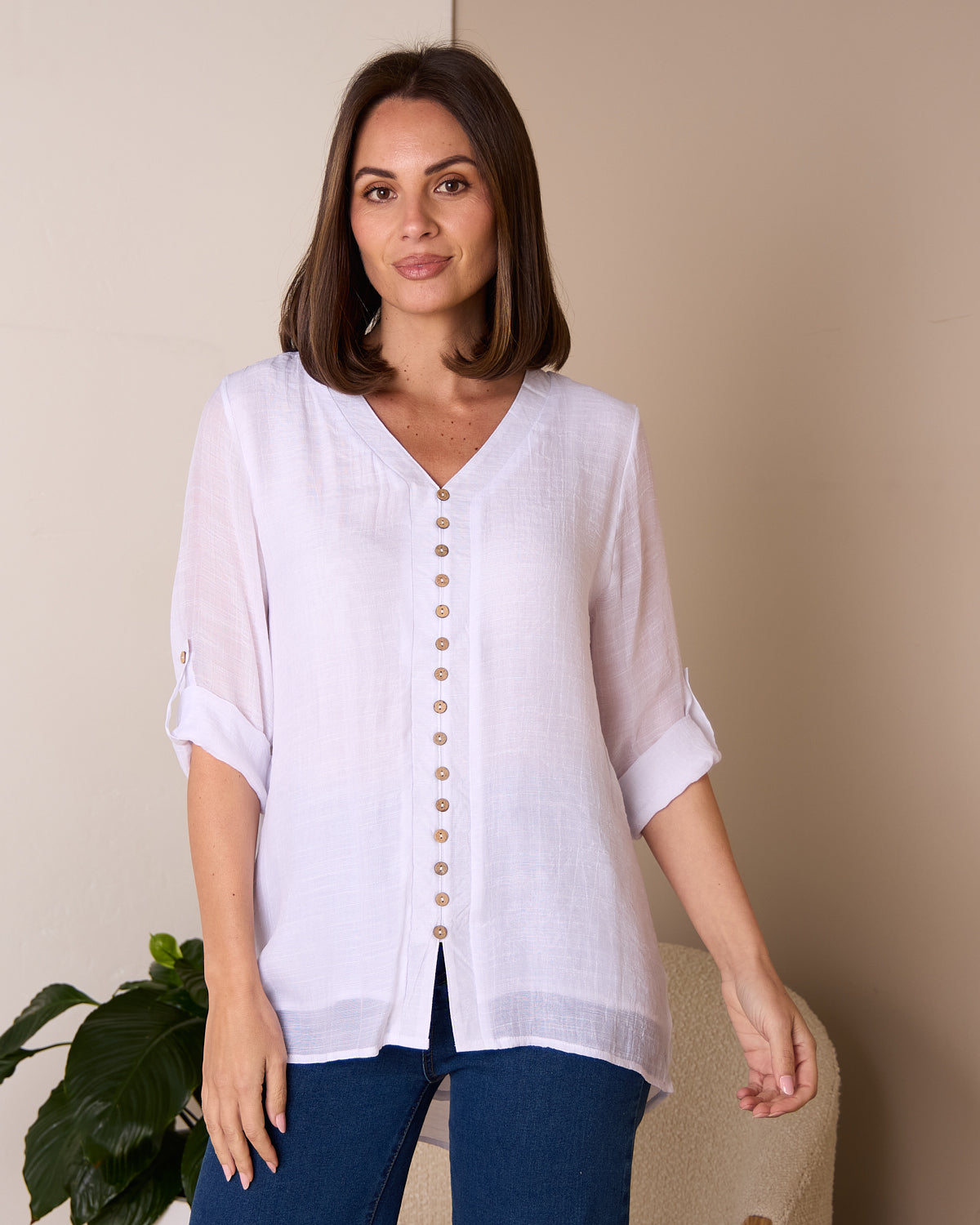 Jennifer Top - White