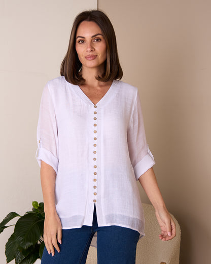 Jennifer Top - White