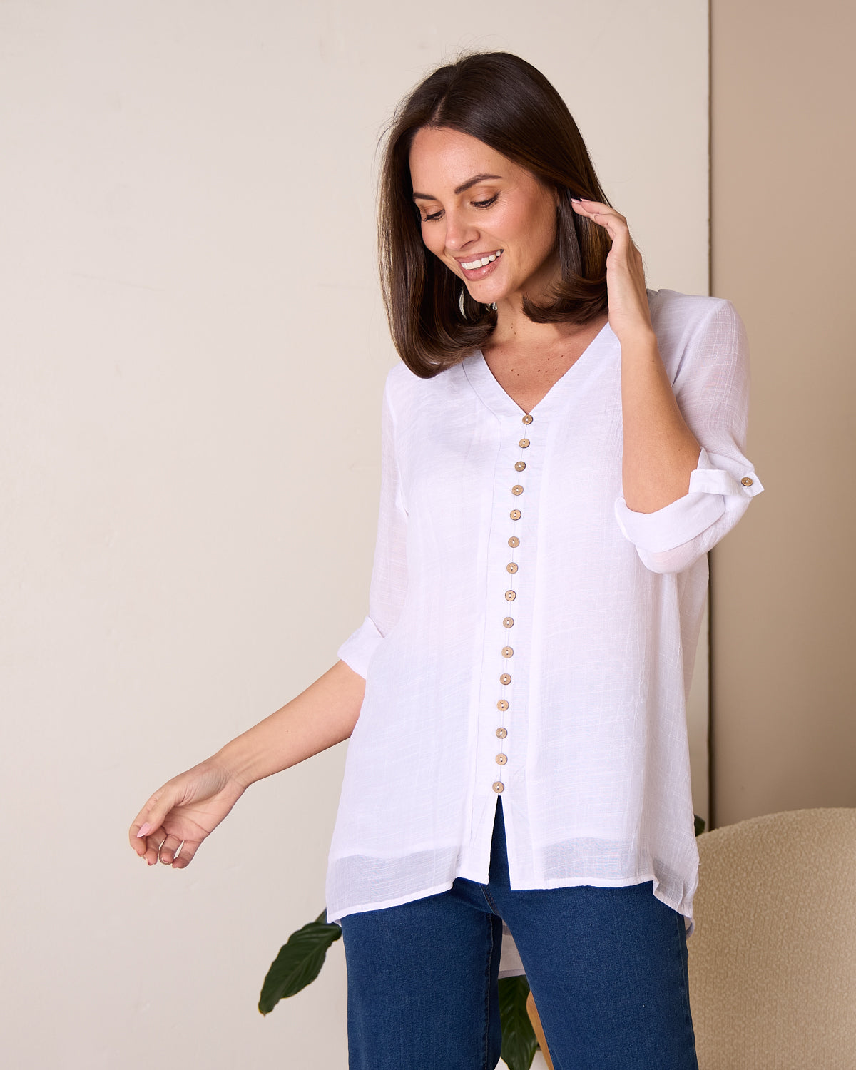 Jennifer Top - White