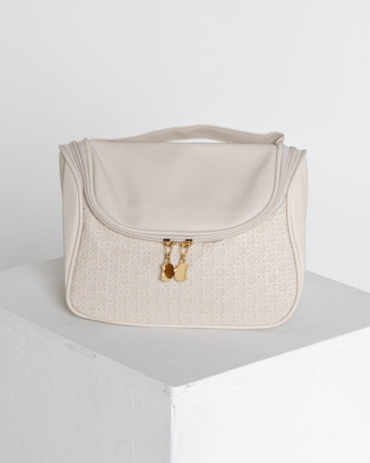 Jetsetter Cosmetic / Travel Case - Magnolia Weave