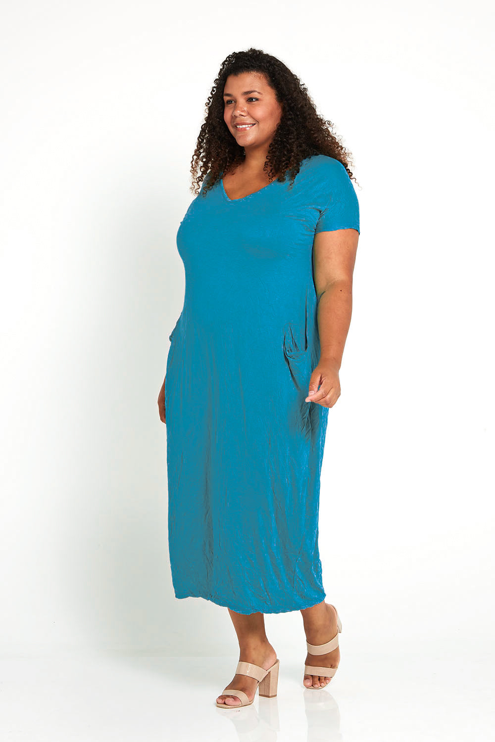 Josie Dress - Teal