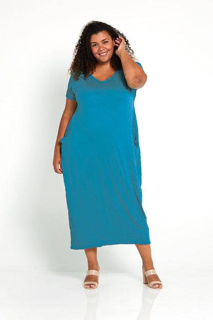 Josie Dress - Teal