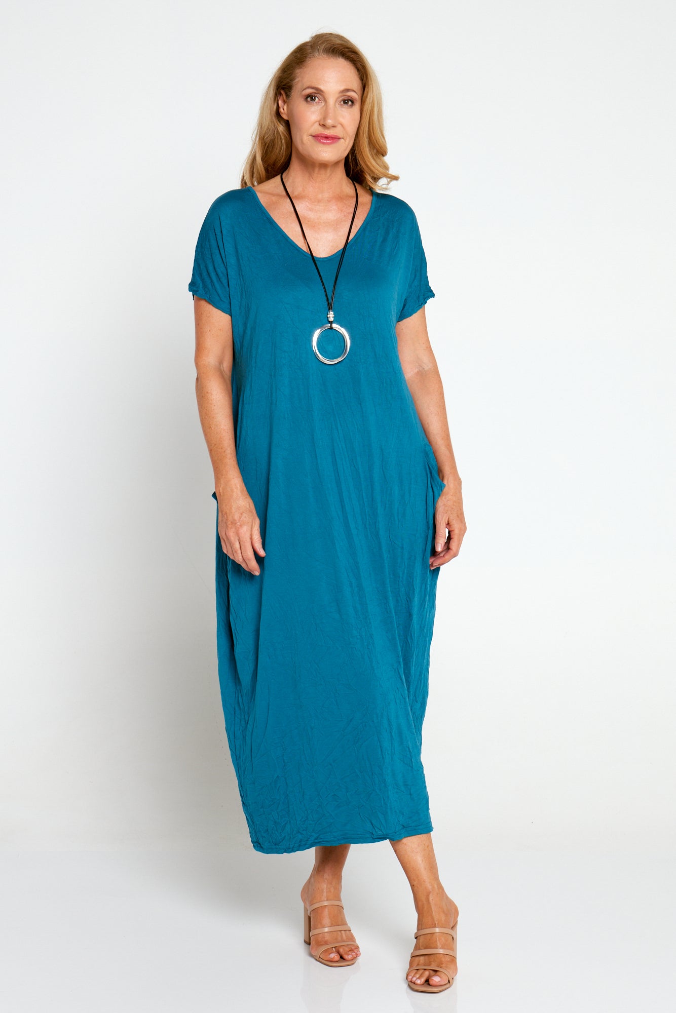 Josie Dress - Teal