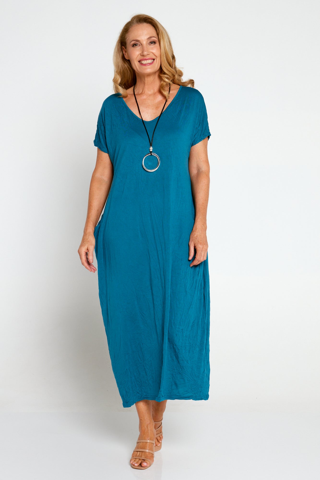 Josie Dress - Teal