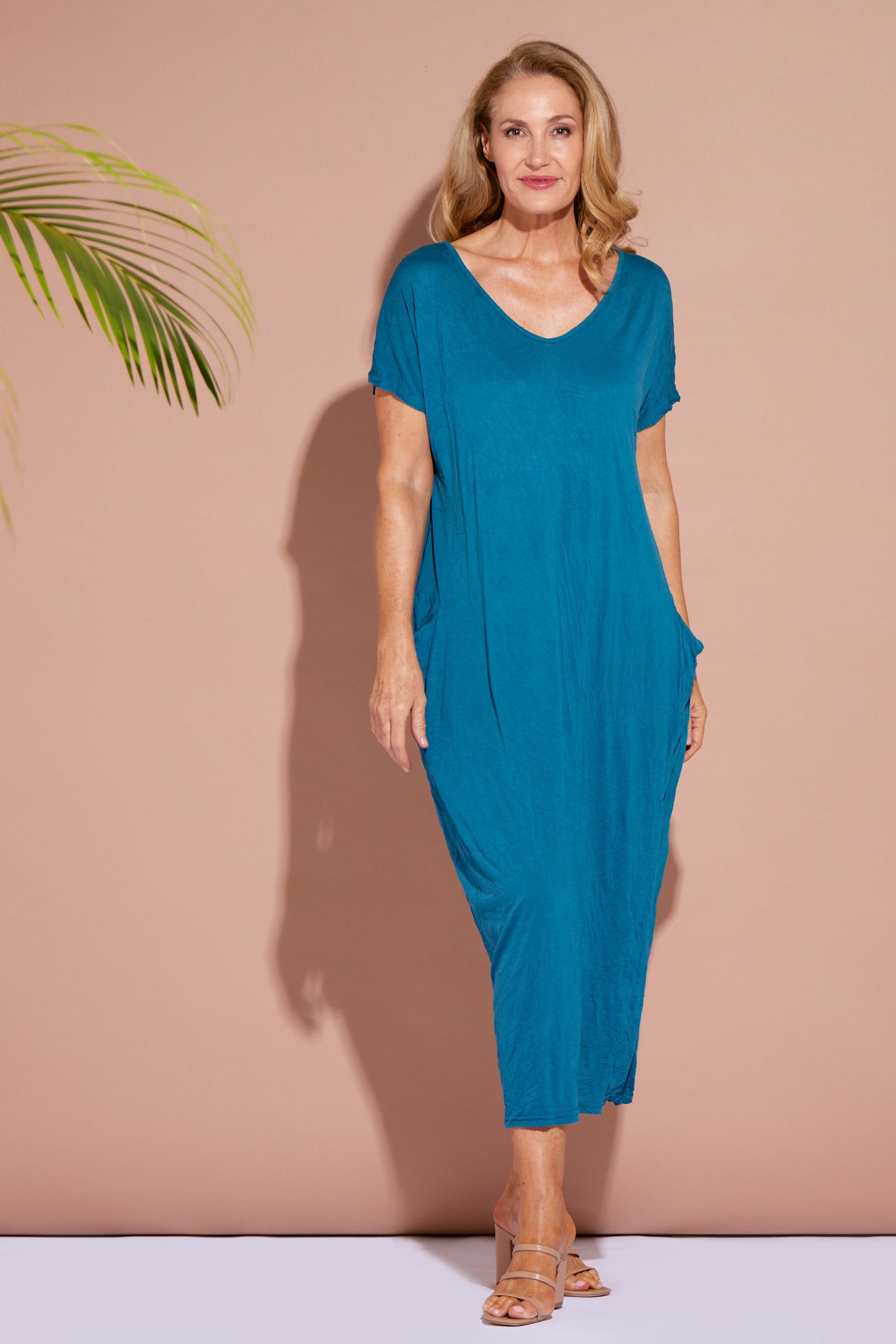 Josie Dress - Teal