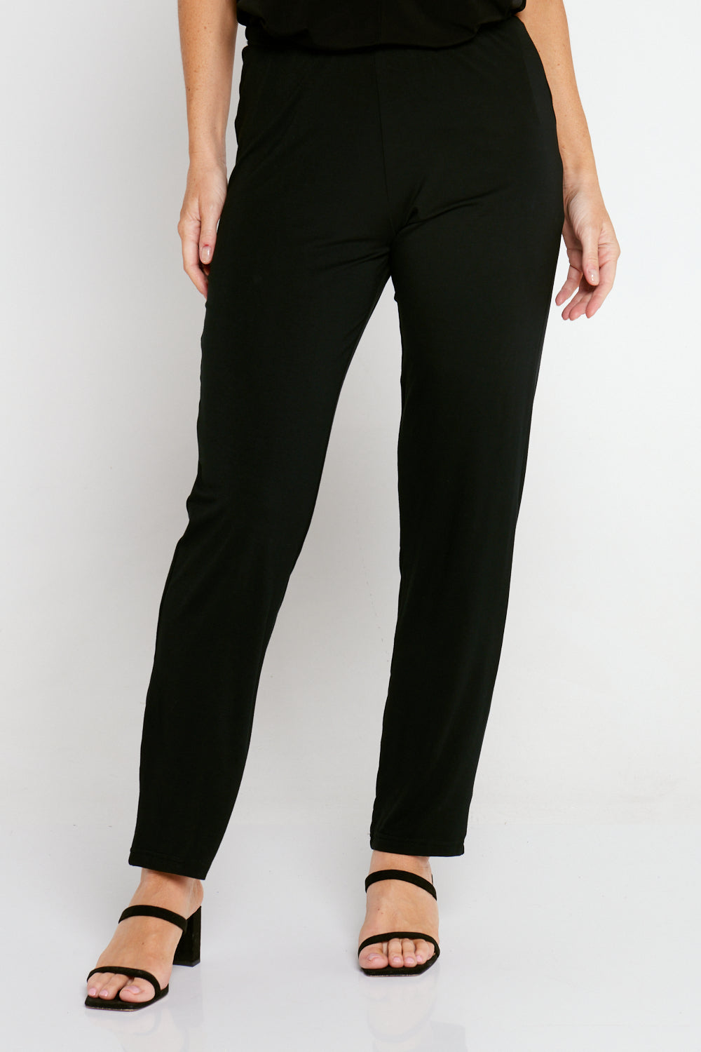 Gianna Bamboo Pants - Black – TULIO Fashion